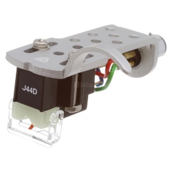 JICO J44D / J44A 7 Cartridge (M44). JICO - JICO OMNIA J44D Cartridge on Silver Headshell (AE10264) - N-44G AURORA IMP NUDE – TF 3,5g – 4,5g - OMNIAJ44D - NEW in box with warranty. Ships throughout Europe  			