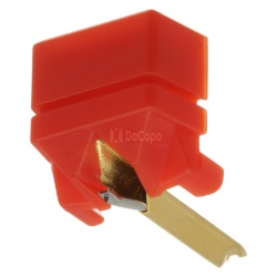 N104E Stylus for Shure M104E. Analogis - Black Diamond replacement for Shure N92/N99/N104 (Red) - Nude elliptical - NEW in box with warranty. In stock and available for immediate worldwide shipping  			