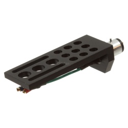 Solid SME Headshell Straight - Black/Silver/Blue. black - NEW in box with warranty. In stock and available for immediate worldwide shipping  			