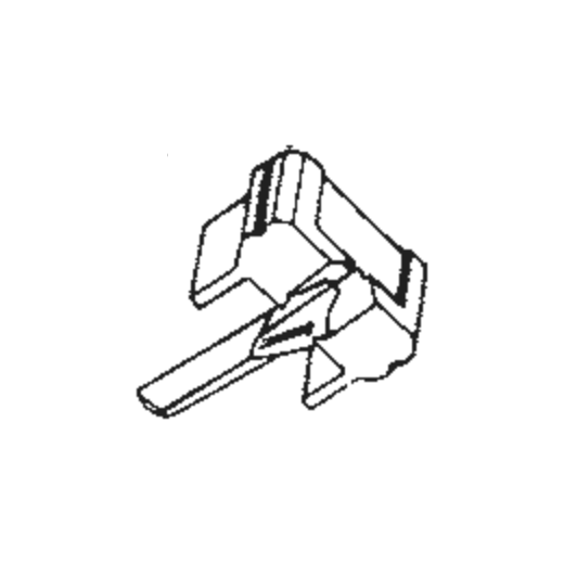 N91 E/ED/G/GD/SAS Stylus for Shure M91 : Brand:JICO, Info:Aftermarket Stylus, Stylus:Nude elliptical